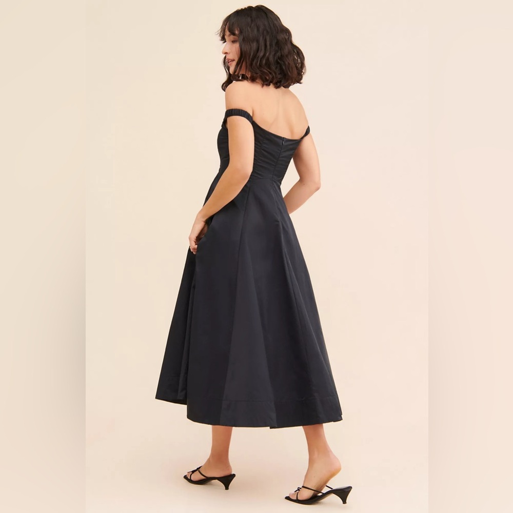 Free People Alinda Midi Dress - Black - Picture 3 of 8
